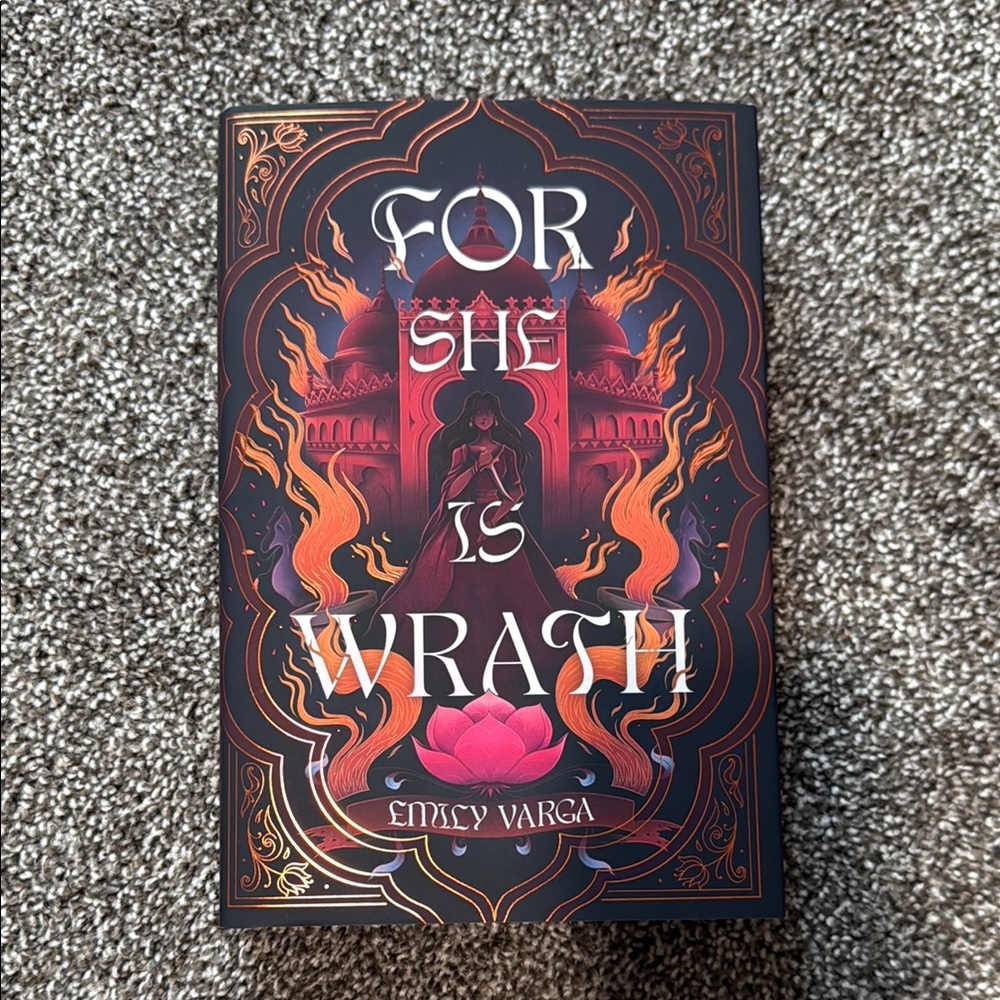 For She Is Wrath Book by Emily Varga Fairy Loot